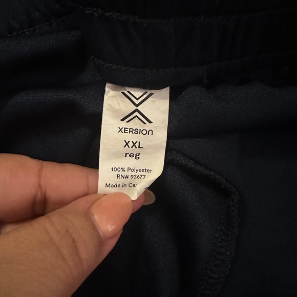 Xersion Men's Navy Blue Athletic Shorts - Picture 6 of 7